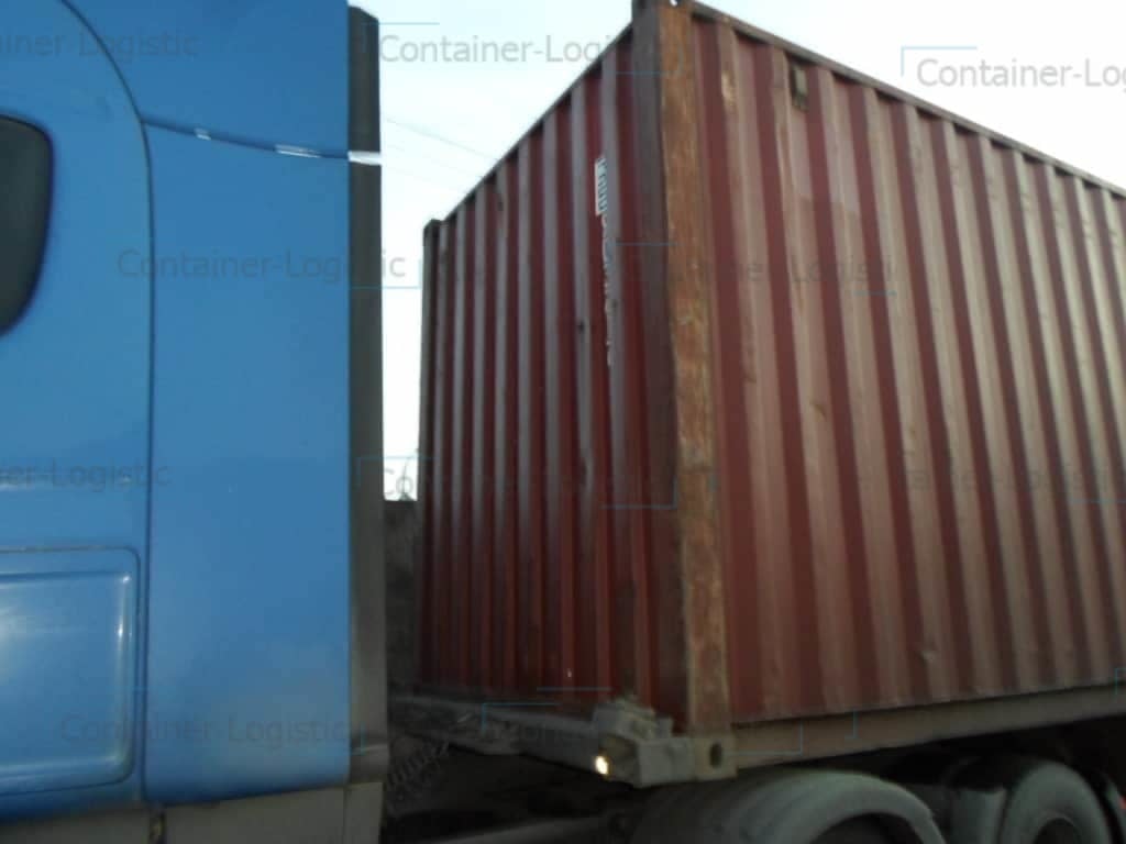 Морской контейнер БУ 40 футов High Cube Pallet Wide PRGU 9032171