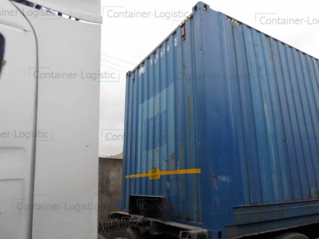 Морской контейнер БУ 40 футов High Cube Pallet Wide ALLU 9699149