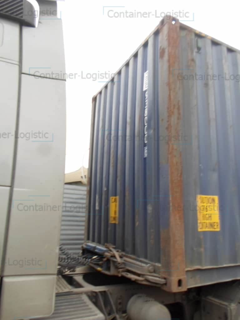 Морской контейнер БУ 40 футов High Cube Pallet Wide PRGU 9380006