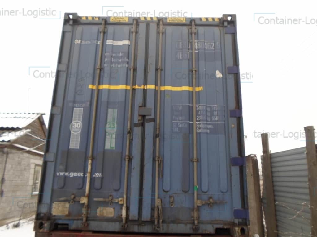 Морской контейнер БУ 40 футов High Cube Pallet Wide GESU 4804629