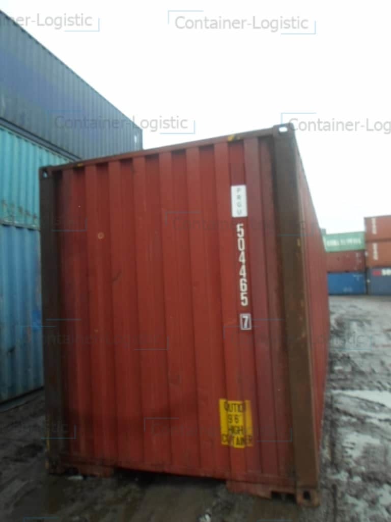 Морской контейнер БУ 40 футов High Cube Pallet Wide PRGU 5044657