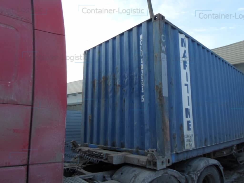 Морской контейнер БУ 40 футов Dry Cube MCLU 4025945