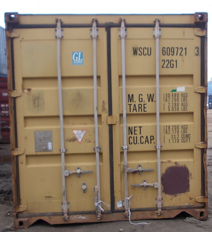 Сухогрузный морской контейнер БУ 20 футов Dry Cube WSCU 6097213
