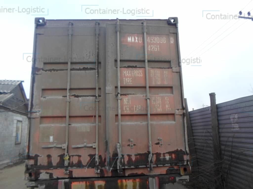 Морской контейнер БУ 40 футов Dry Cube MAXU 4530960