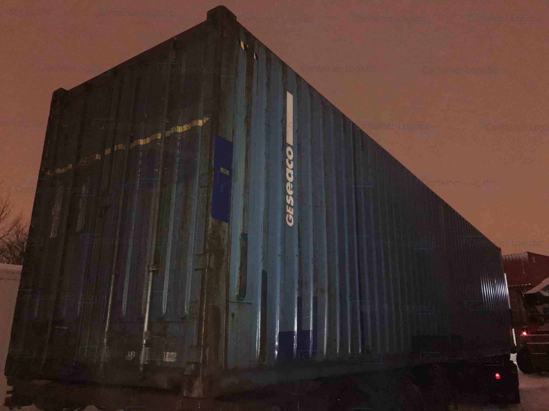 Морской контейнер БУ 40 футов High Cube Pallet Wide GESU 4675563
