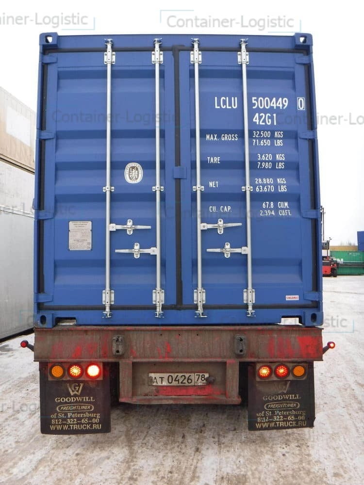Морской контейнер новый 40 футов Dry Cube LCLU 5004490